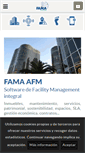 Mobile Screenshot of fama-systems.com