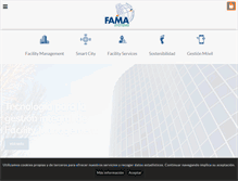 Tablet Screenshot of fama-systems.com